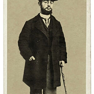 Henri de Toulouse Lautrec, c. 1895 (b/w photo)