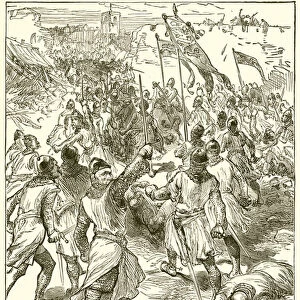 Henry II Invading Ireland (engraving)