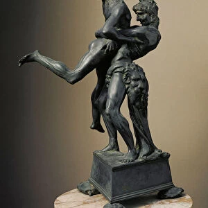 Heracles (Hercules) Lift the Giant Ante, 1475 (bronze sculpture)