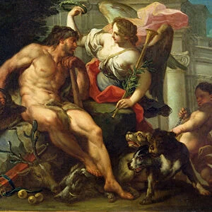 Hercules Crowned by Fame