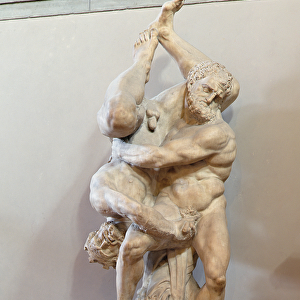 Hercules and Diomedes, c. 1560 (marble)