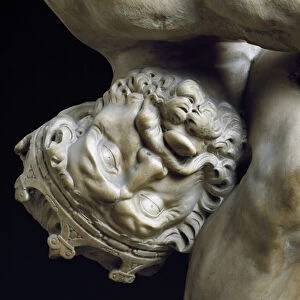 Hercules and Diomedes - The Wrestlers (marble) (detail of 284896)