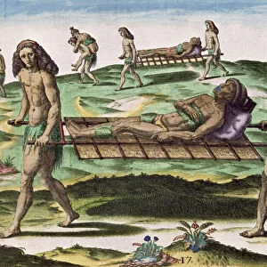 Hermaphrodites Transporting the Injured, from Brevis Narratio