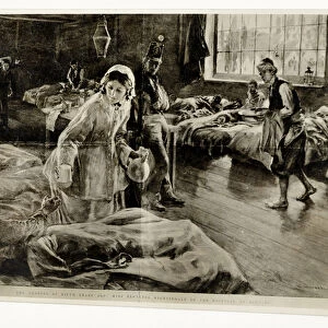 The heroine of Fifty Years Ago: Miss Florence Nightingale in the Hospital at