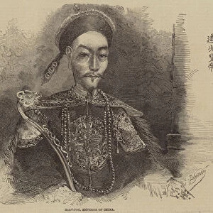 Hien-Fou, Emperor of China (engraving)