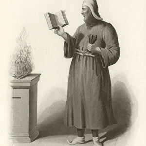 High Priest of the Guebres (engraving)