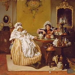High Tea, 1866 (oil on panel)