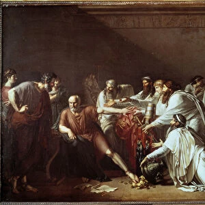 Hippocrates refusing the presents of Artaxerxes The Greek doctor Hippocrates "