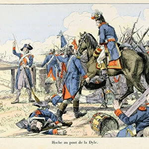 Hoche au pont de la Dyle: In March 1793, covering the retreat at the passage of the Dyle
