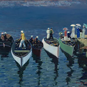 Holiday on the Hudson, c. 1912 (oil on canvas)