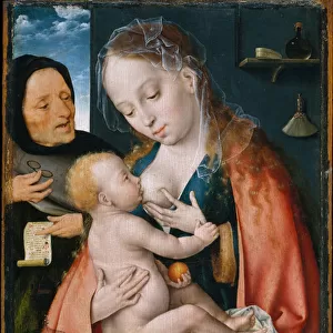The Holy Family, c. 1512-13 (oil on wood)