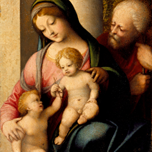 The Holy Family with the Infant Saint John the Baptist, c. 1515 (oil on panel)