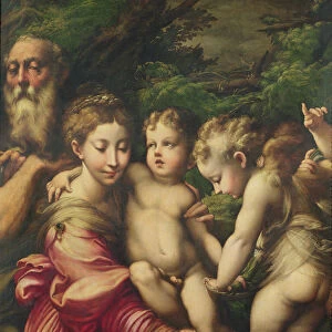 The Holy Family (Rest on the Flight to Egypt) 1524 (oil on panel)