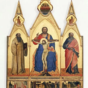 The Holy Trinity with St. Romuald and St. Andrew, 1365 (tempera on panel)