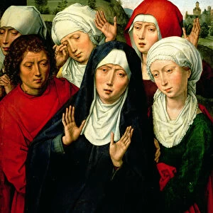 The Holy Women, right hand panel of the Deposition Diptych, c. 1492-94 (oil on panel)