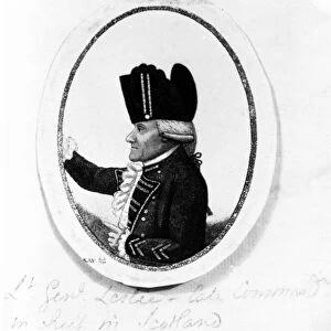 The Hon. Alexander Leslie (Ninth Regiment of Foot), illustration from Kays Portraits