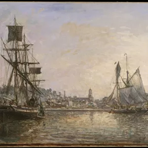 Honfleur, 1865 (oil on canvas)