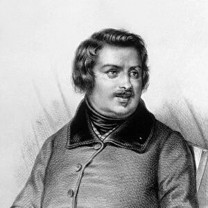 Honore de Balzac (engraving)