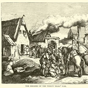 The Horrors of the Thirty Years War (engraving)