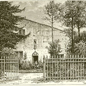 House of Joan of Arc at Domremy (engraving)