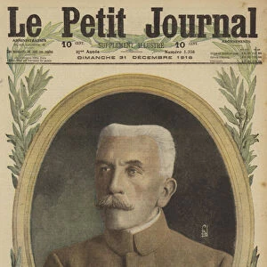 Hubert Lyautey, French general and Minister of War, World War I, 1916 (colour litho)