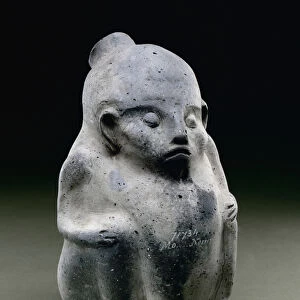 Human effigy vessel, 1100-1300 (ceramic)