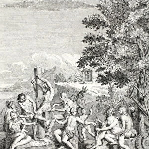 Human Sacrifice, from Voyage Historique de l Amerique Meridionale