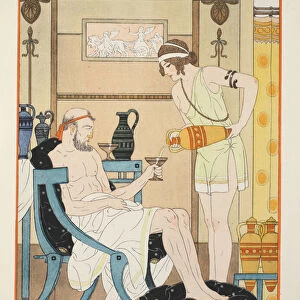 Hydration for the cold, illustration from The Works of Hippocrates