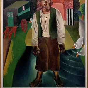 The Idiot by the Pond, 1926 (oil on canvas)
