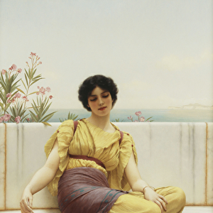 Idleness, 1900 (oil on canvas)