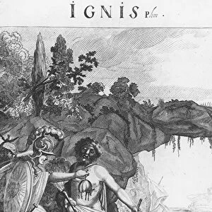 Ignis, from L Escalier des Sages ou la Philosophie des Anciens
