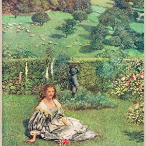 Illustration from The Book of Old English Songs and Ballads, published by Hodder and Stoughton, c. 1910 (colour litho)