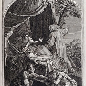 Illustration from La vie de St. Bruno, fondateur de l ordre des Chartreux