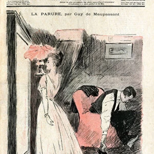 Illustration by Steinlen of Guy de Maupassants short story "