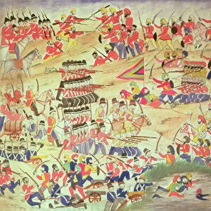 An Incident during the Sikh Wars, (w / c on paper)