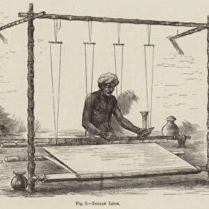 Indian Loom (engraving)