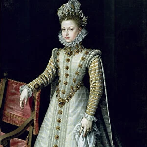The Infanta Isabel Clara Eugenie (1566-1633) 1579 (oil on canvas)