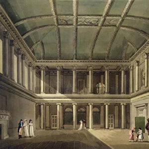 Interior of Concert Room, from Bath Illustrated by a Series of Views