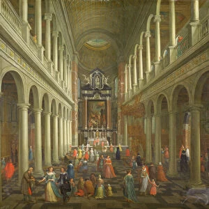 Interior of the Jesuit Church, Antwerp