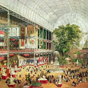Interior View of Crystal Palace during the Great Exhibition of 1851