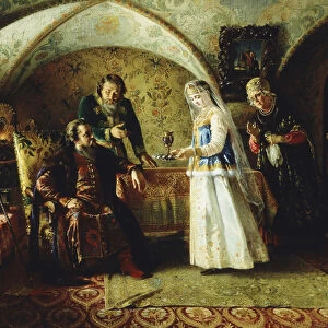 The Introduction, 1868 (oil on canvas)