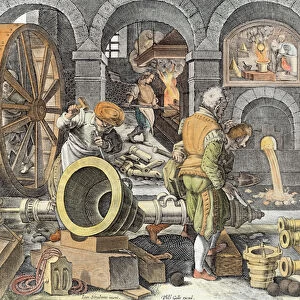 The Invention of Gunpowder and the First Casting of Bronze Cannon
