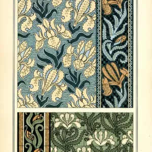 The Iris (colour litho)