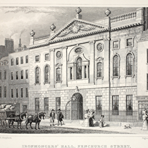 Ironmongers Hall, Fenchurch Street, from London and it