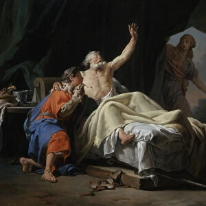 Isaac Blessing Jacob, 1768 (oil on canvas) Paintings Oil on canvas