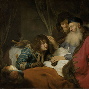Isaac Blessing Jacob, c. 1638 (oil on canvas)