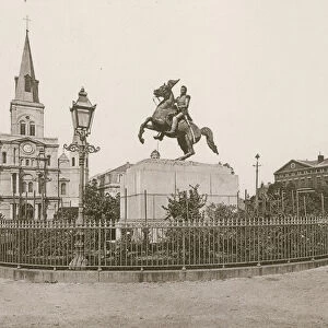 Jackson Square, New Orleans (photogravure)