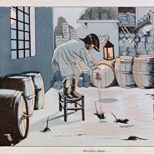 Jacques Marie Gaston Onfray de Breville dit JOB (1858 - 1931);Illustration from "