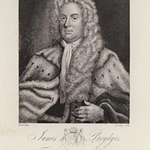 James Brydges, Duke of Chandos (engraving)