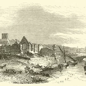 Jarrow Abbey (engraving)